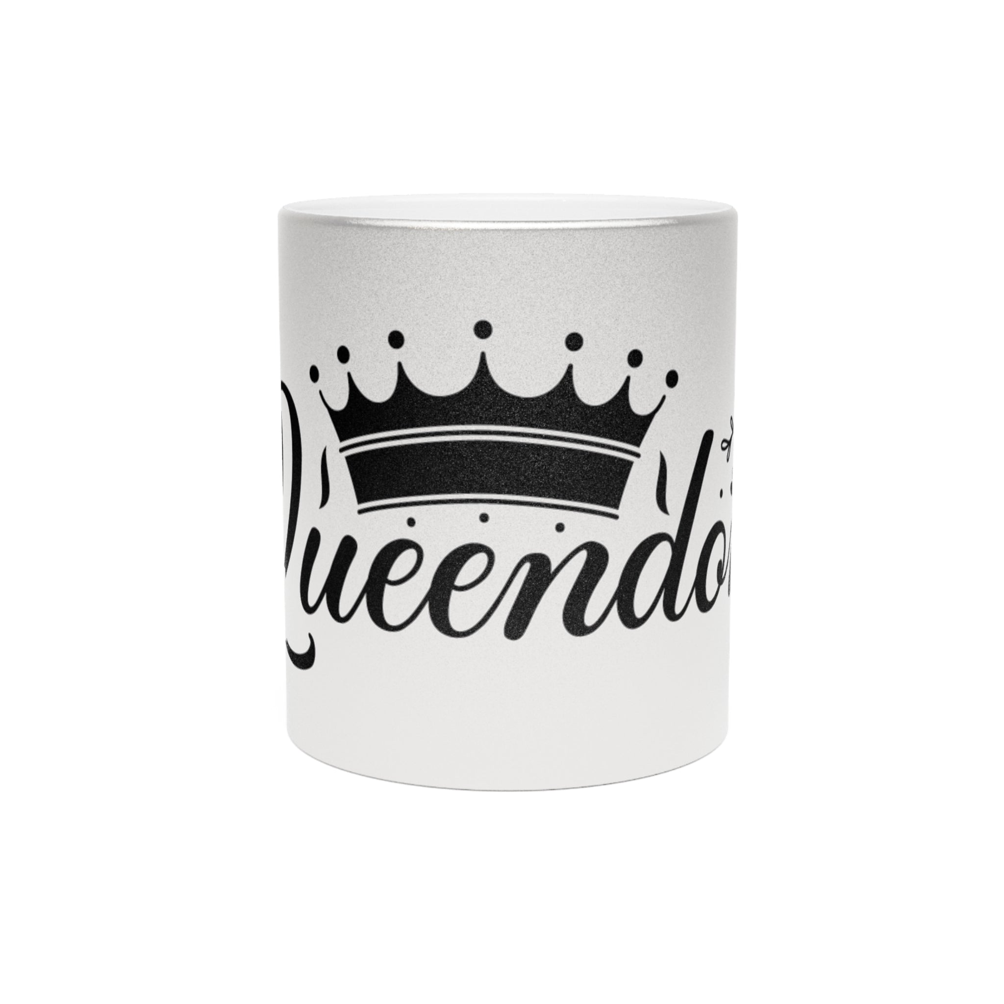 Queendom Metallic Mug (Silver\Gold)