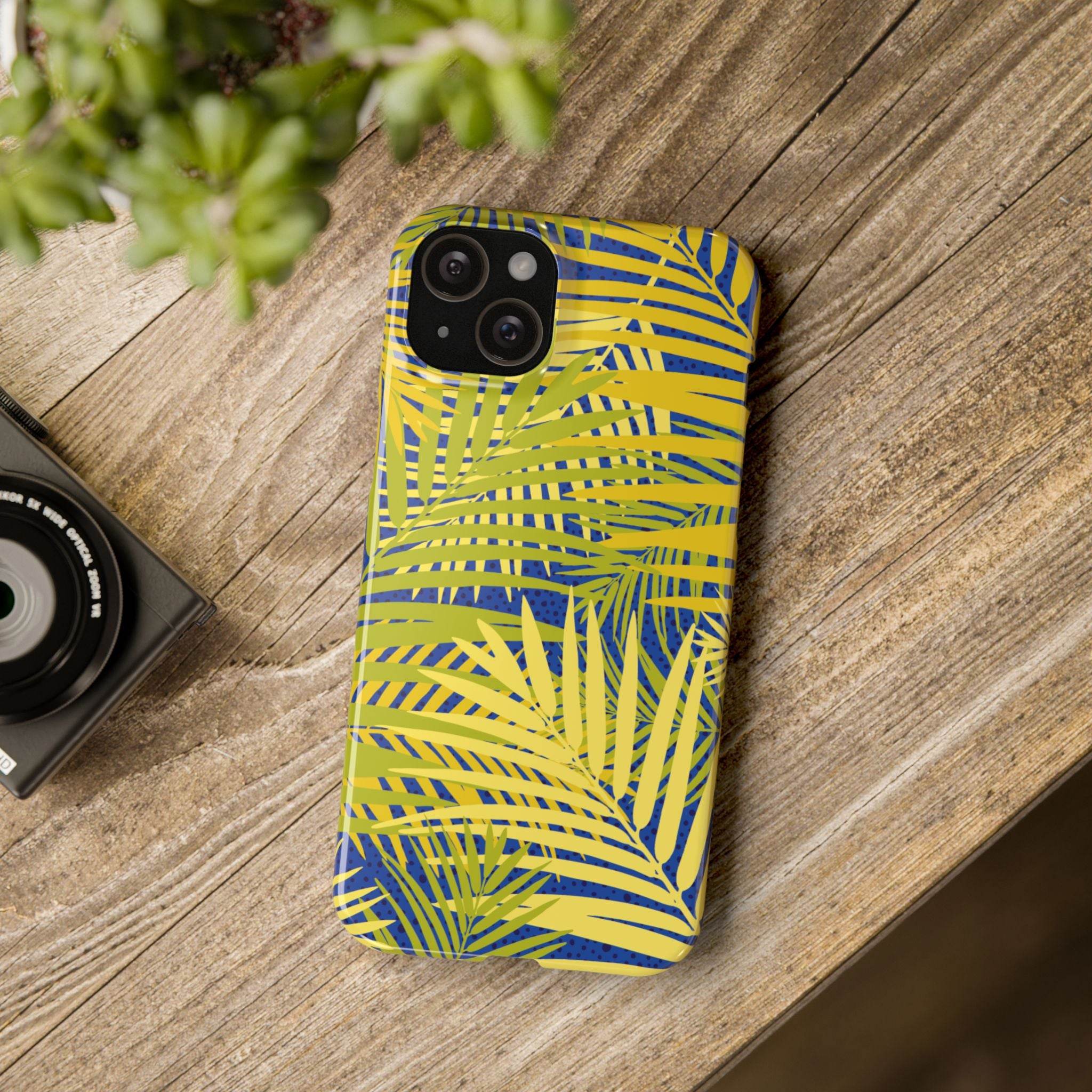 Palm Paradise Slim Cases - Esmeralda Ecostore