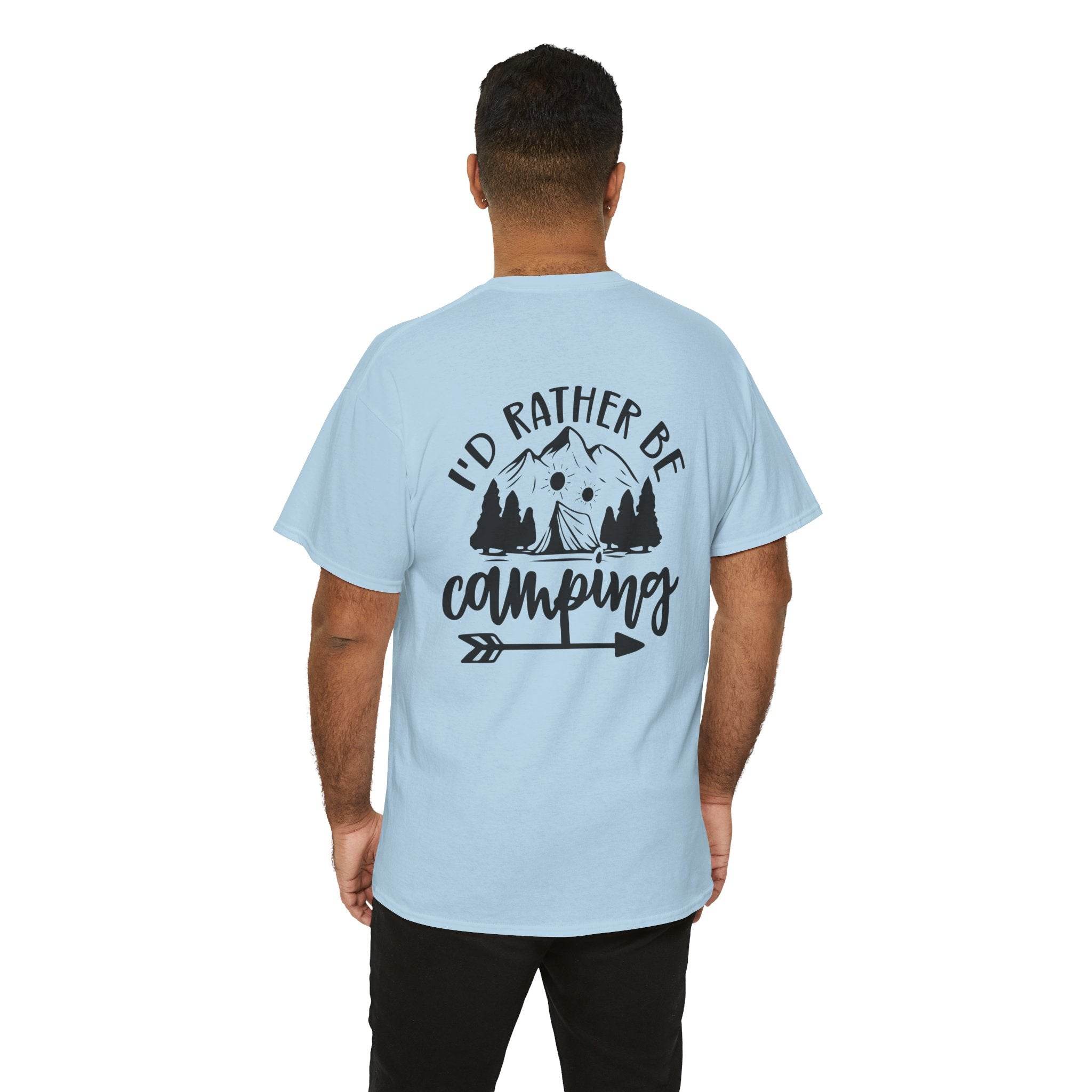 Camping Unisex Heavy Cotton Tee