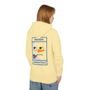Ugly Christmas Unisex Lightweight Hooded Sweatshirt