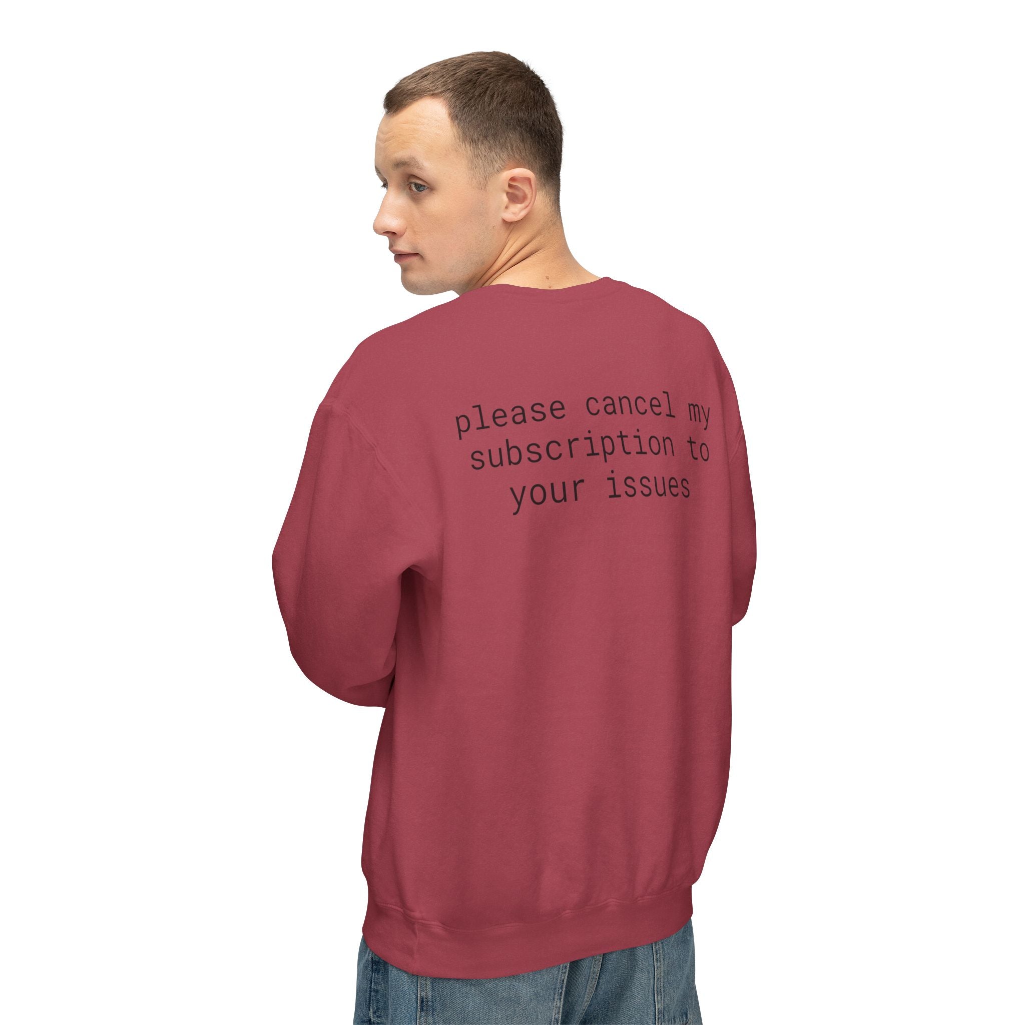Funny Unisex Lightweight Crewneck Sweatshirt