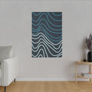 Wiggle Waves Matte Canvas