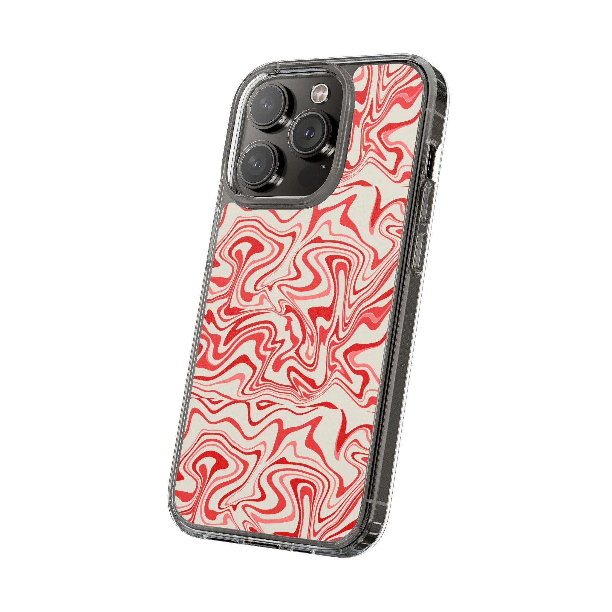 Lava Flow Sustainable Phone Clear Cases - Esmeralda Ecostore