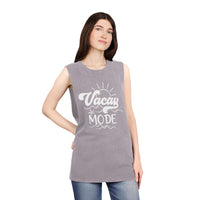 Vacay Mode Unisex Stonewash Tank Top
