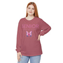 Senior Class of 2026 Butterfly Unisex Garment-Dyed Long Sleeve T-Shirt