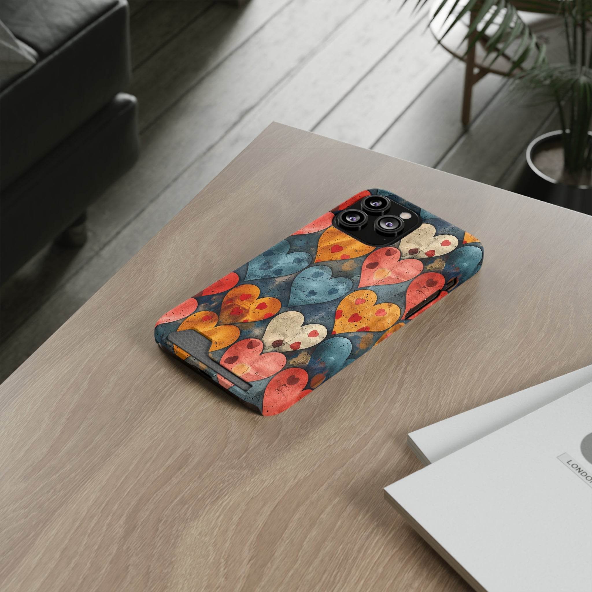 Love&Carry Phone Case With Card Holder - Esmeralda Ecostore
