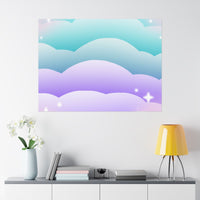 Cloudscape Matte Horizontal Posters