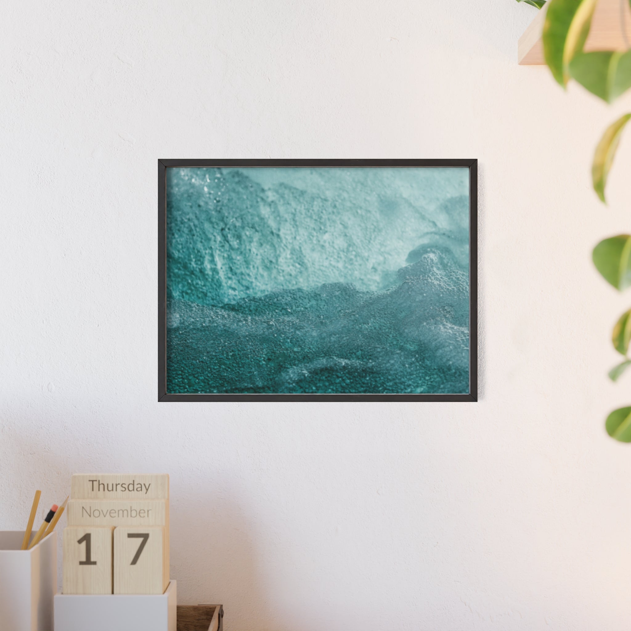 Submerged Posters with Wooden Frame