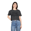 Bride Squad Women's Crop Tee