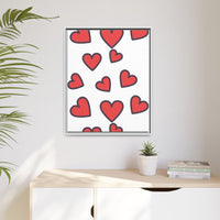 Heartbeat Matte Canvas