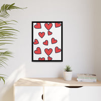 Heartbeat Matte Canvas