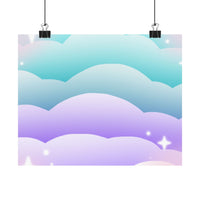 Cloudscape Matte Horizontal Posters