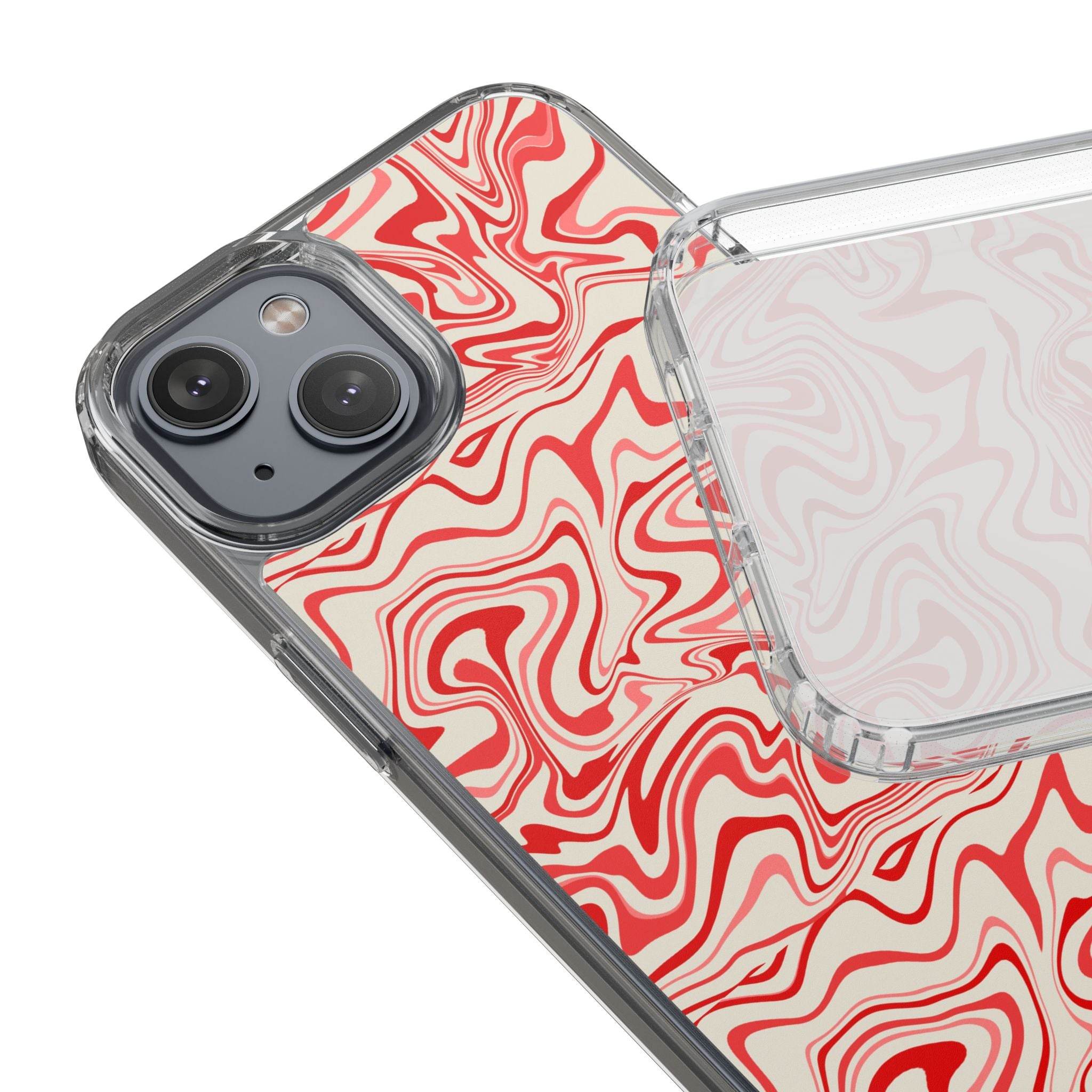 Lava Flow Sustainable Phone Clear Cases - Esmeralda Ecostore