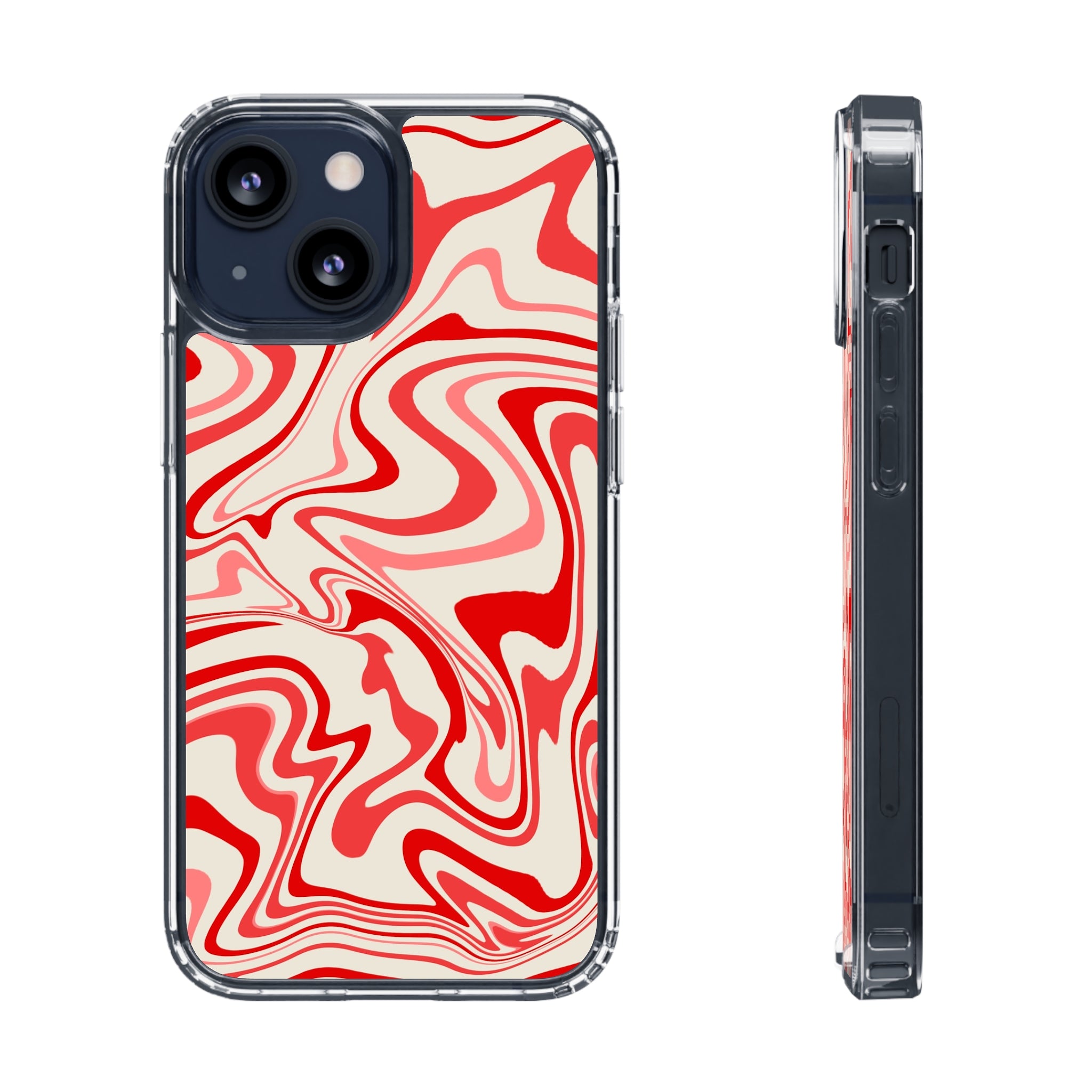 Lava Flow Clear Case