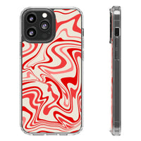 Lava Flow Clear Case