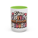 I Like Coffee Colorful Mugs-11oz And 15oz - Esmeralda Ecostore