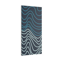 Wiggle Waves Matte Canvas