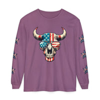 Liberty Horns Unisex Garment-Dyed Long Sleeve T-Shirt