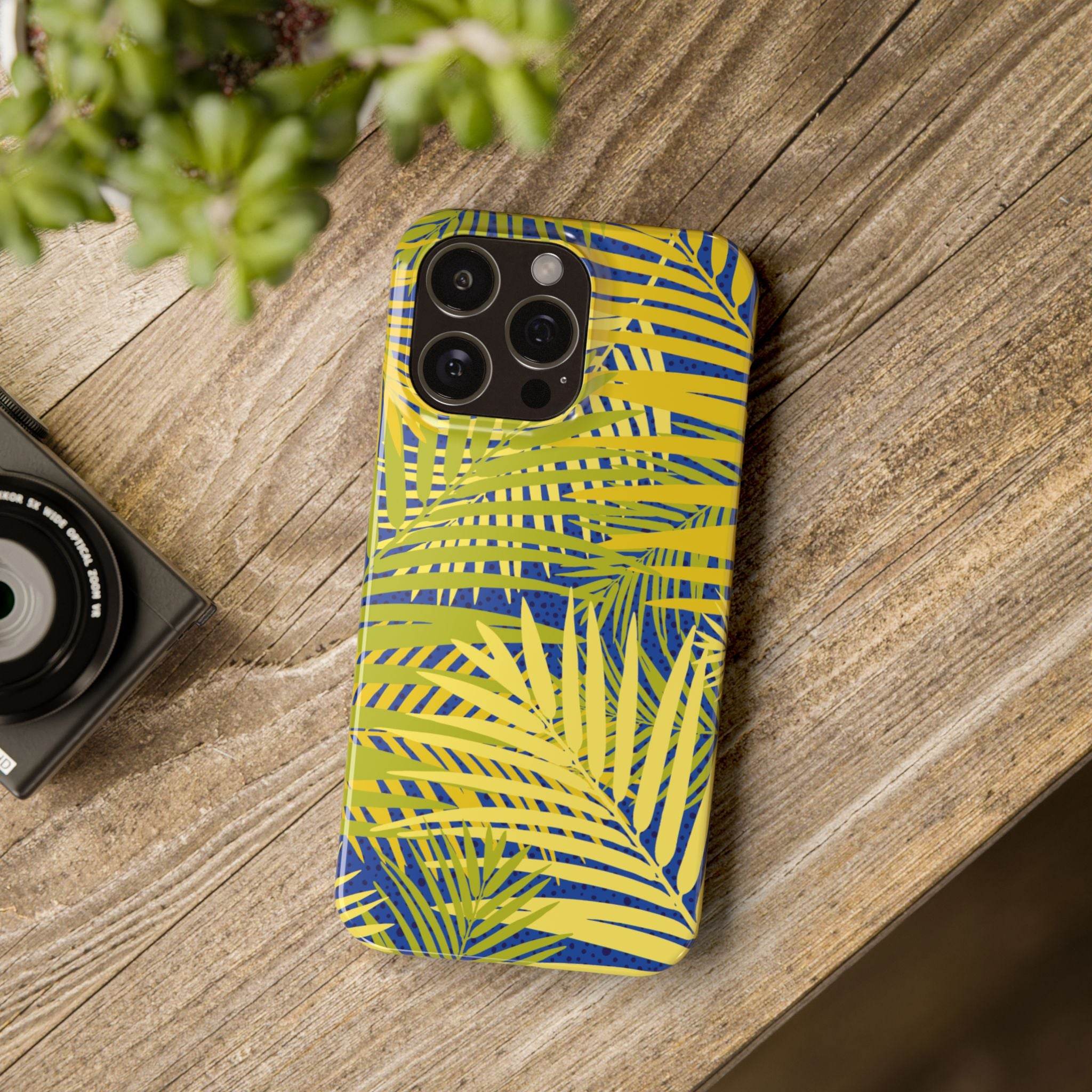 Palm Paradise Slim Cases - Esmeralda Ecostore