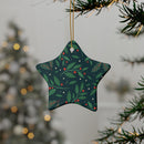 Merry Christmas Ceramic Ornaments - Esmeralda Ecostore