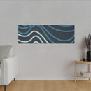 Wiggle Waves Matte Canvas