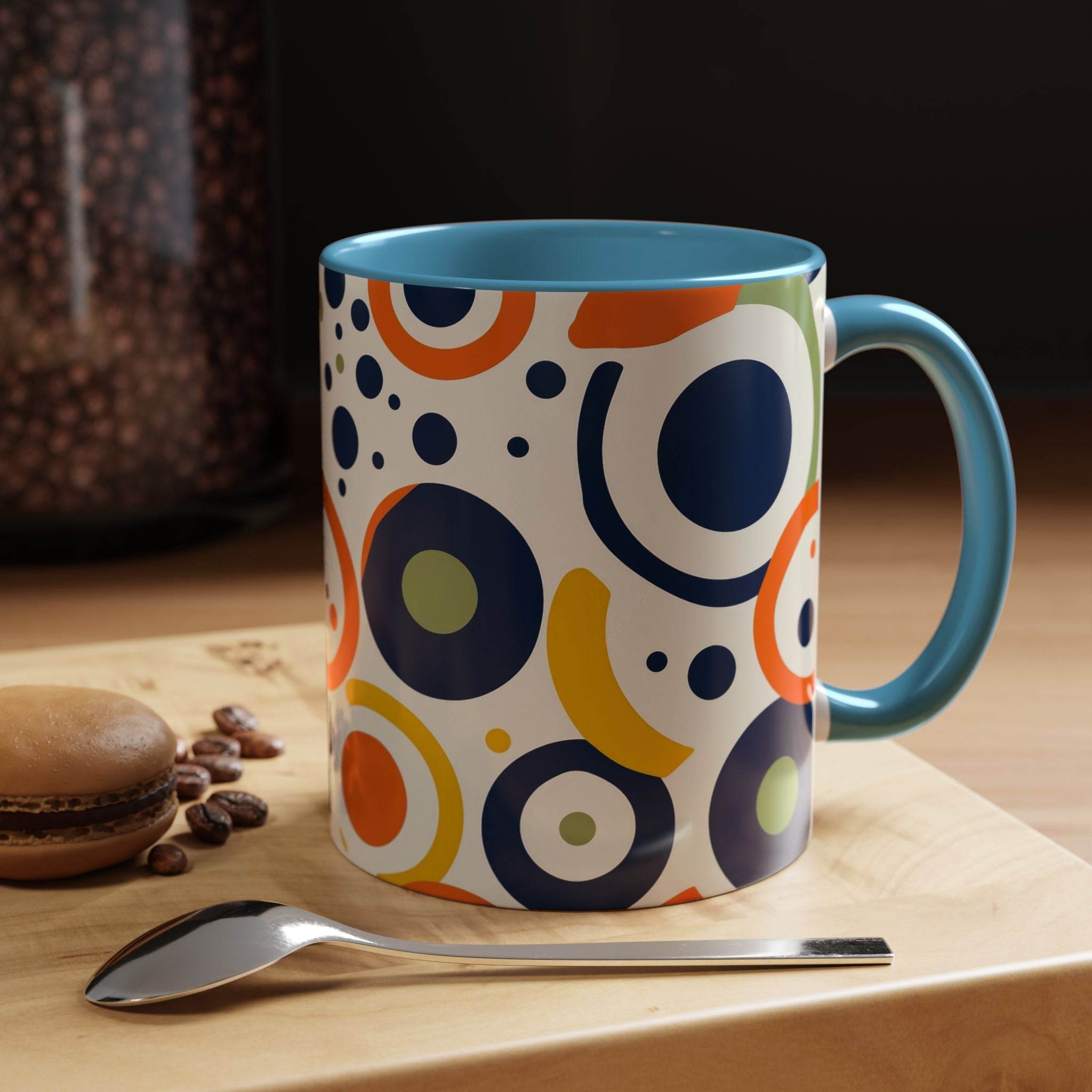 Pop Art Accent Coffee Mug (11oz-15oz) - Esmeralda Ecostore