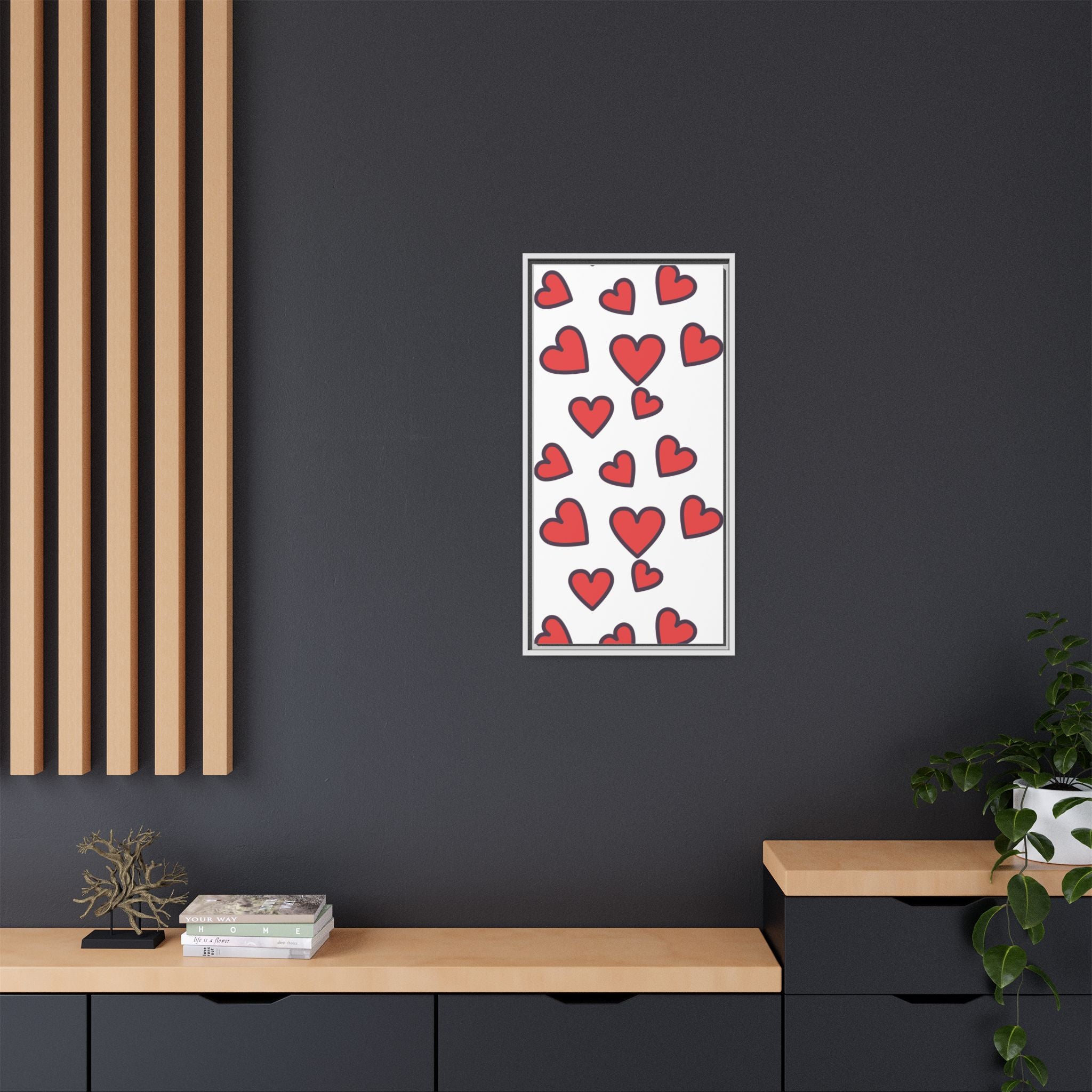 Heartbeat Matte Canvas