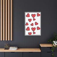 Heartbeat Matte Canvas