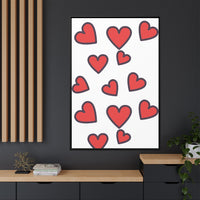 Heartbeat Matte Canvas