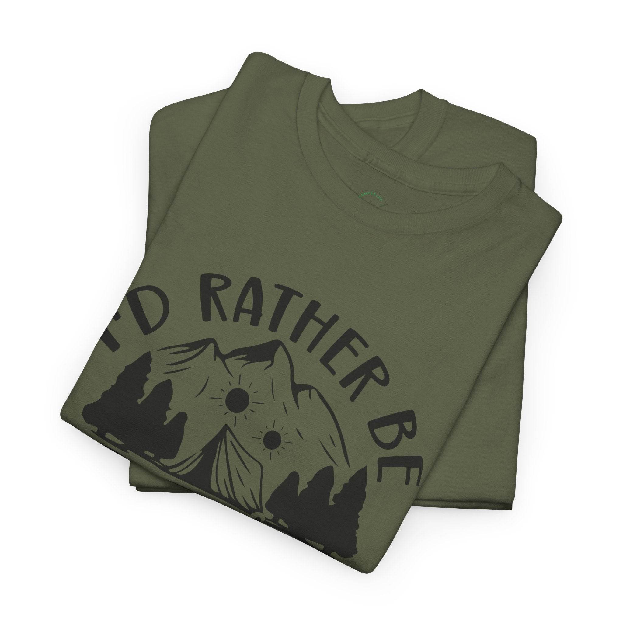 Camping Unisex Heavy Cotton Tee