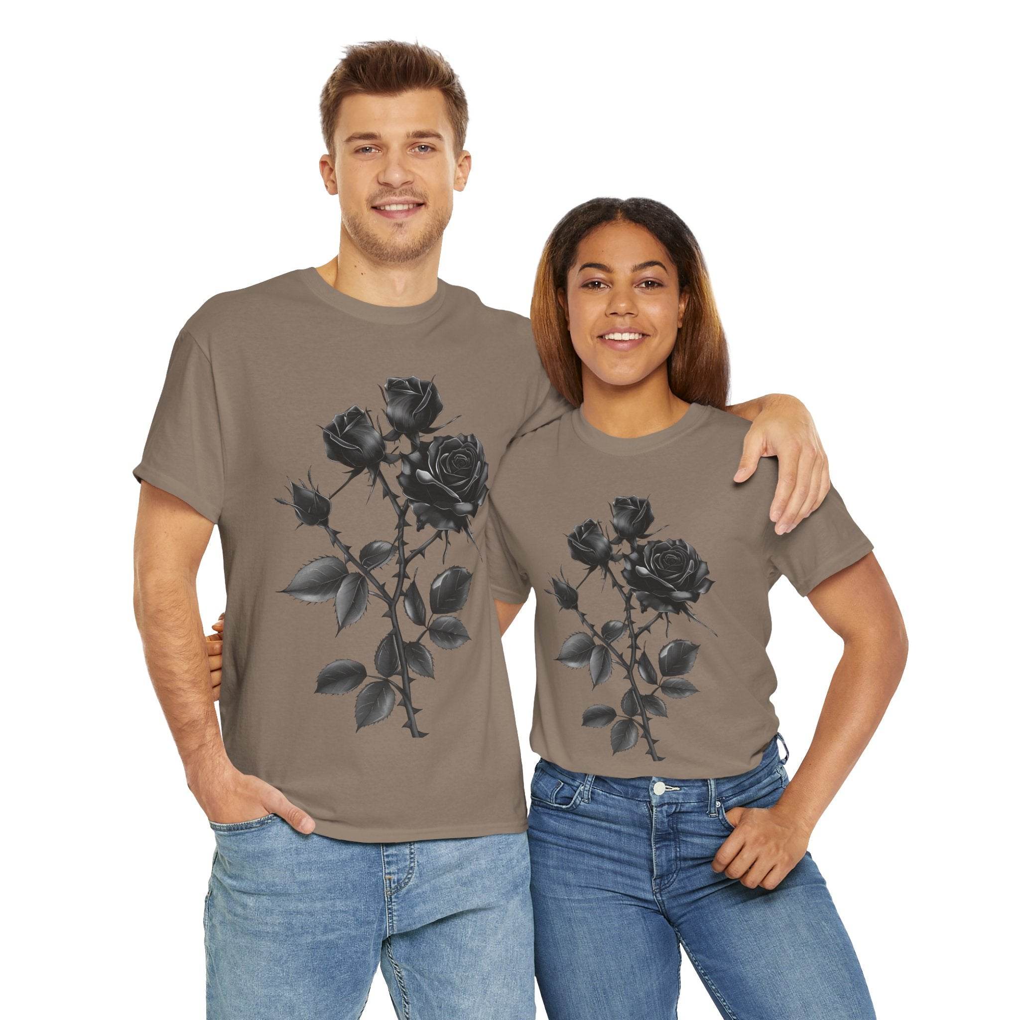 Eclipse Rose Unisex Heavy Cotton Tee