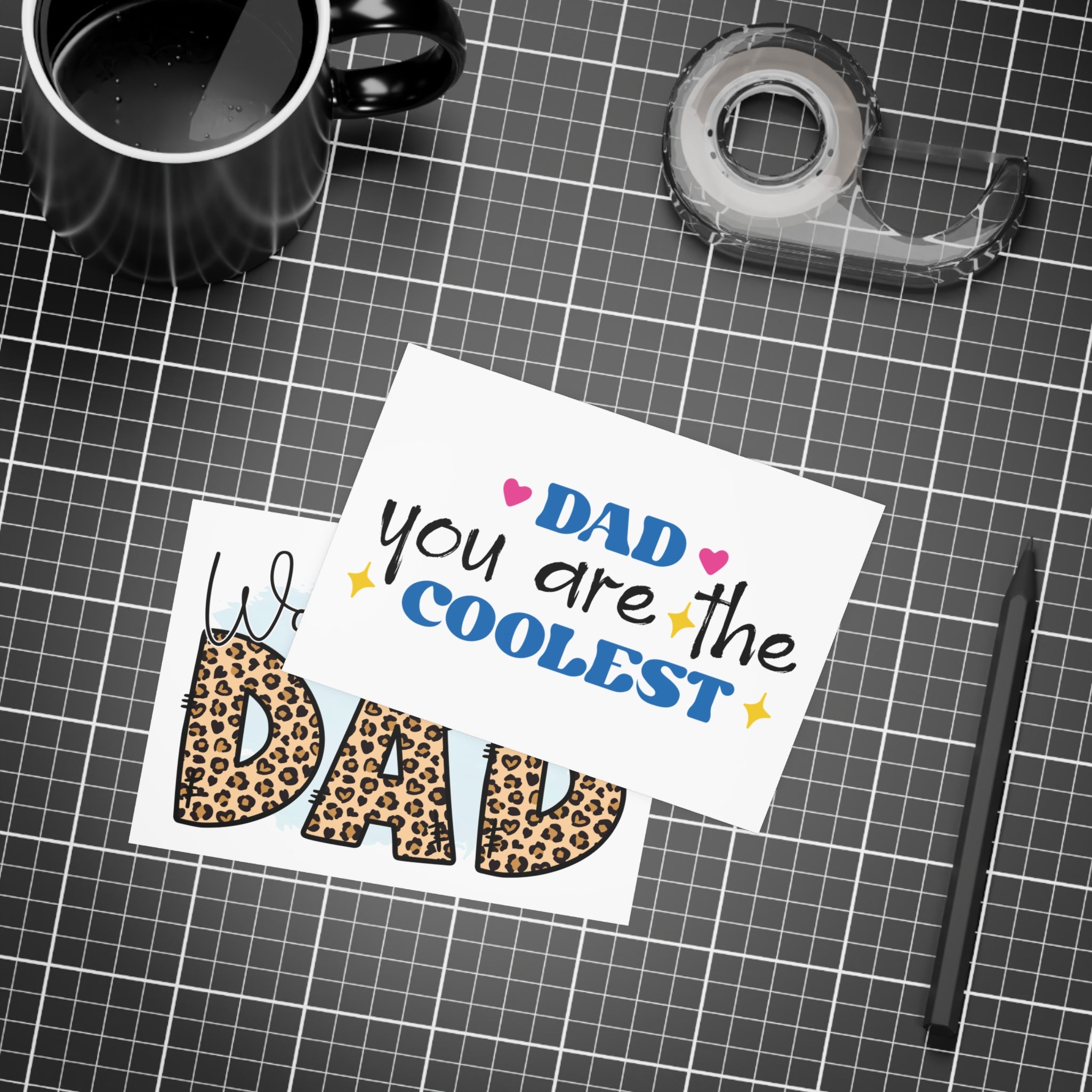 World's Best Dad Postcard Bundles