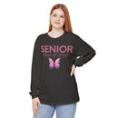 Senior Class of 2026 Butterfly Unisex Garment-Dyed Long Sleeve T-Shirt