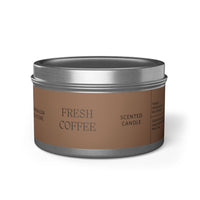 Fresh Coffee Tin Candles