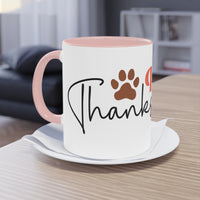 Happy Thanksgiving Two - Tone Coffee Mug