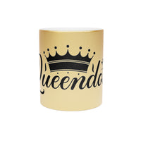 Queendom Metallic Mug (Silver\Gold)