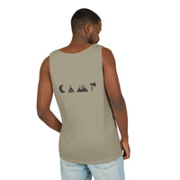 Adventure Awaits Unisex Garment-Dyed Tank Top