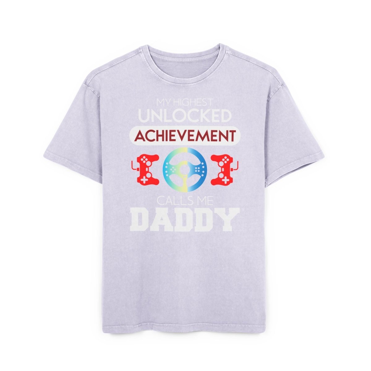 Achievement Men's Acid Washed Heavy Oversize Tee