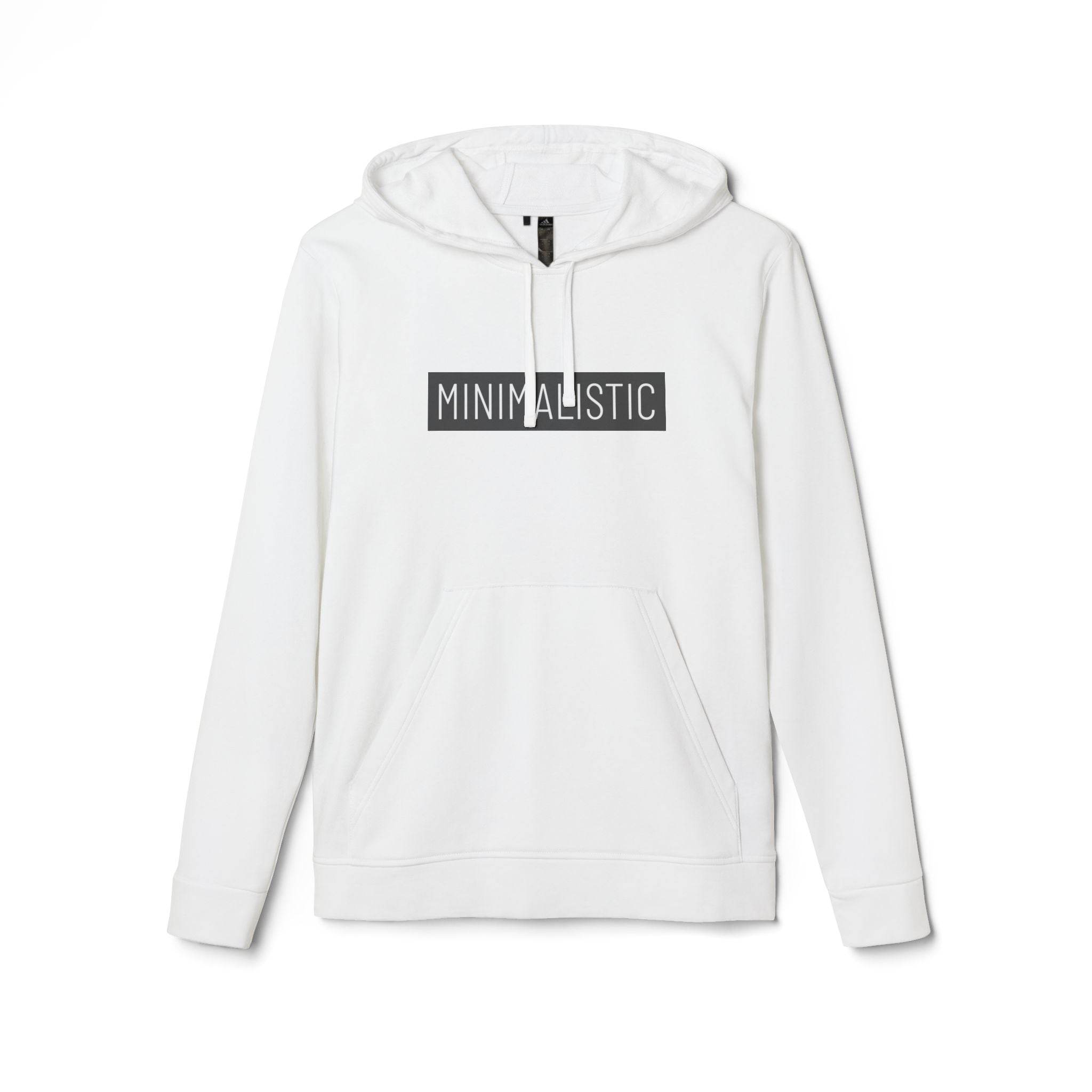 Minimalistic Adidas Unisex Fleece Hoodie