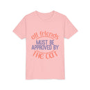 All Friends must be Approved by the Cat Youth Short Sleeve Tee