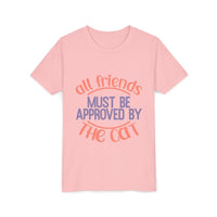 All Friends must be Approved by the Cat Youth Short Sleeve Tee