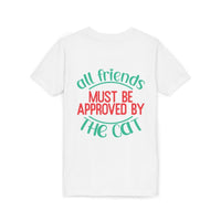 All Friends must be Approved by the Cat Youth Short Sleeve Tee