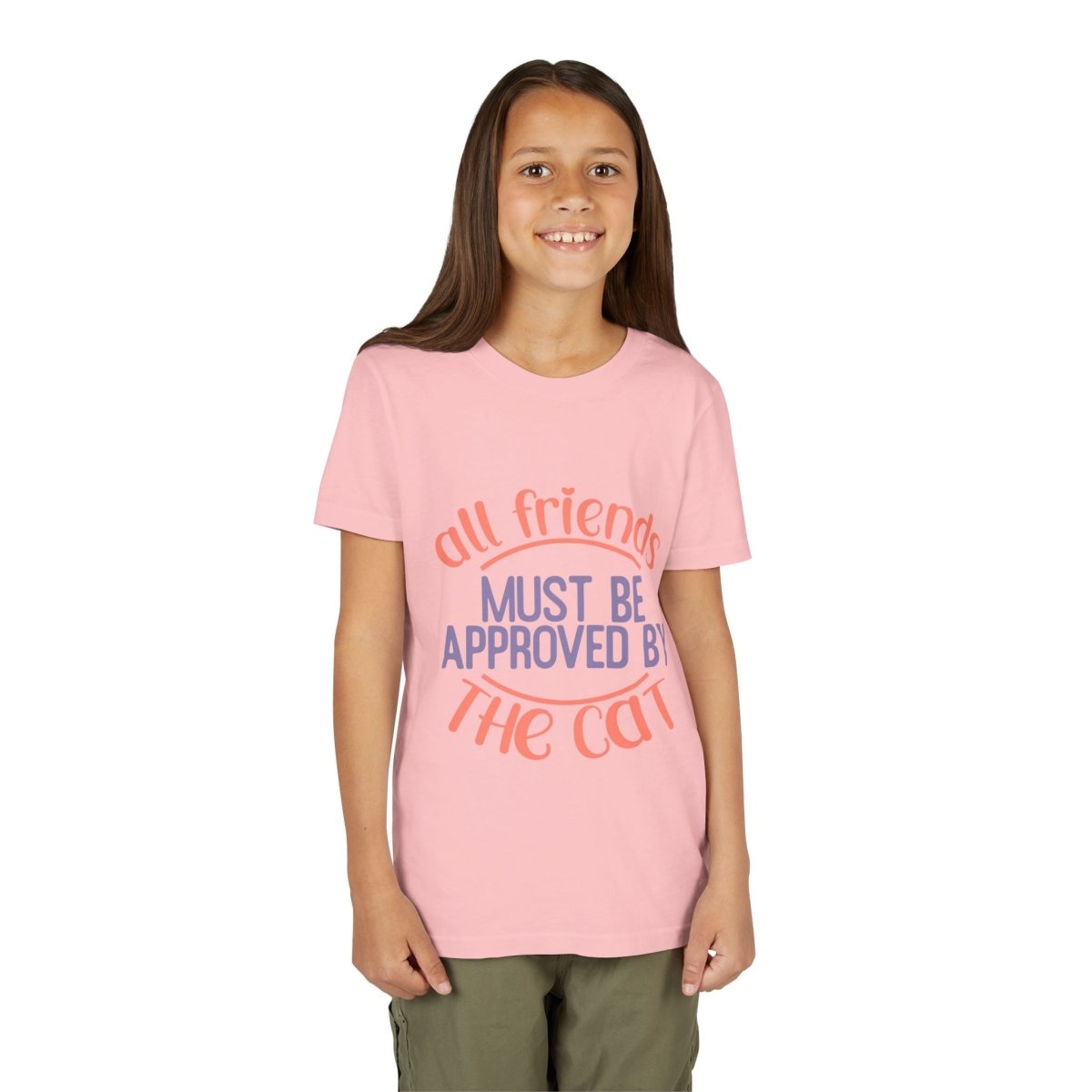 All Friends must be Approved by the Cat Youth Short Sleeve Tee