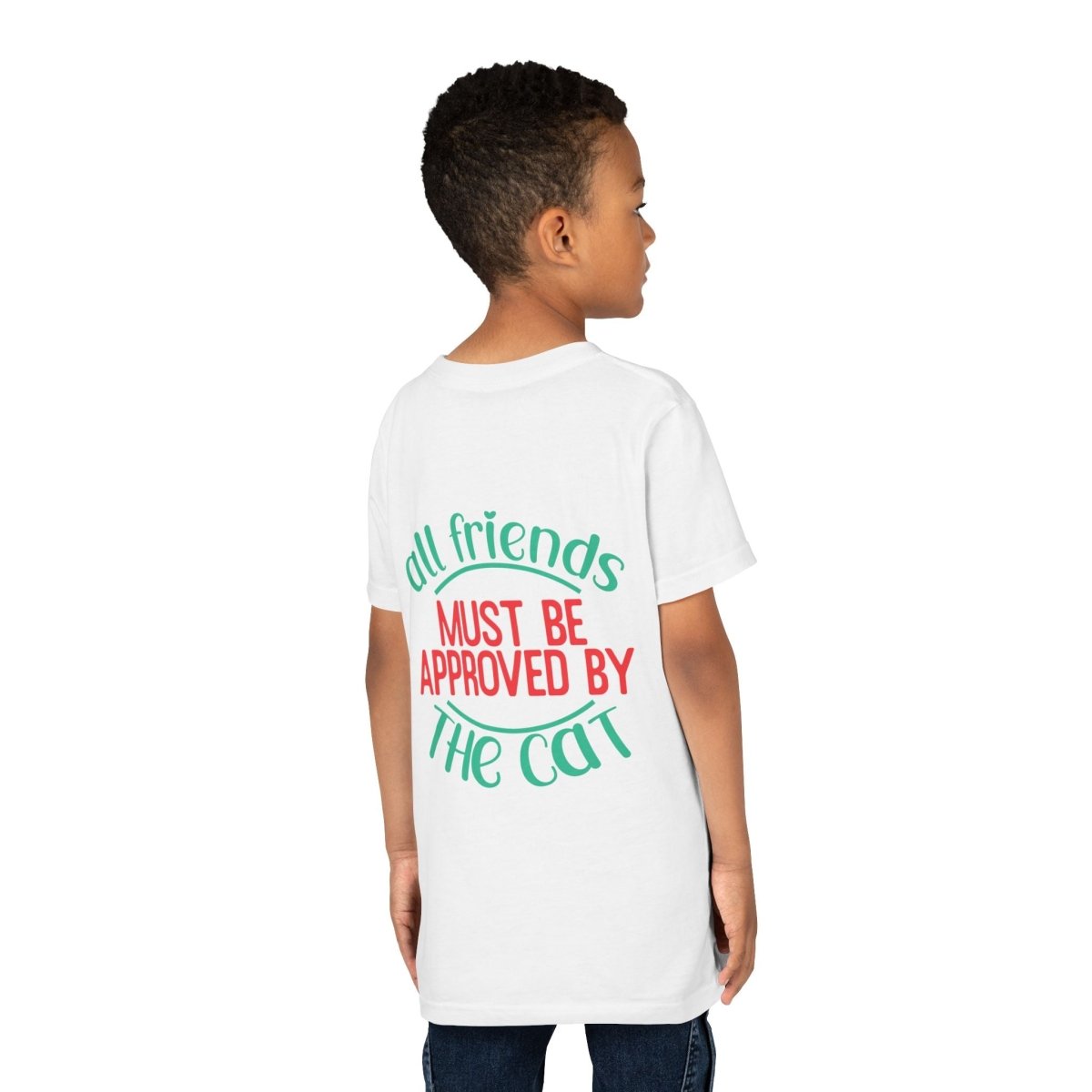 All Friends must be Approved by the Cat Youth Short Sleeve Tee