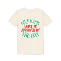 All Friends must be Approved by the Cat Youth Short Sleeve Tee