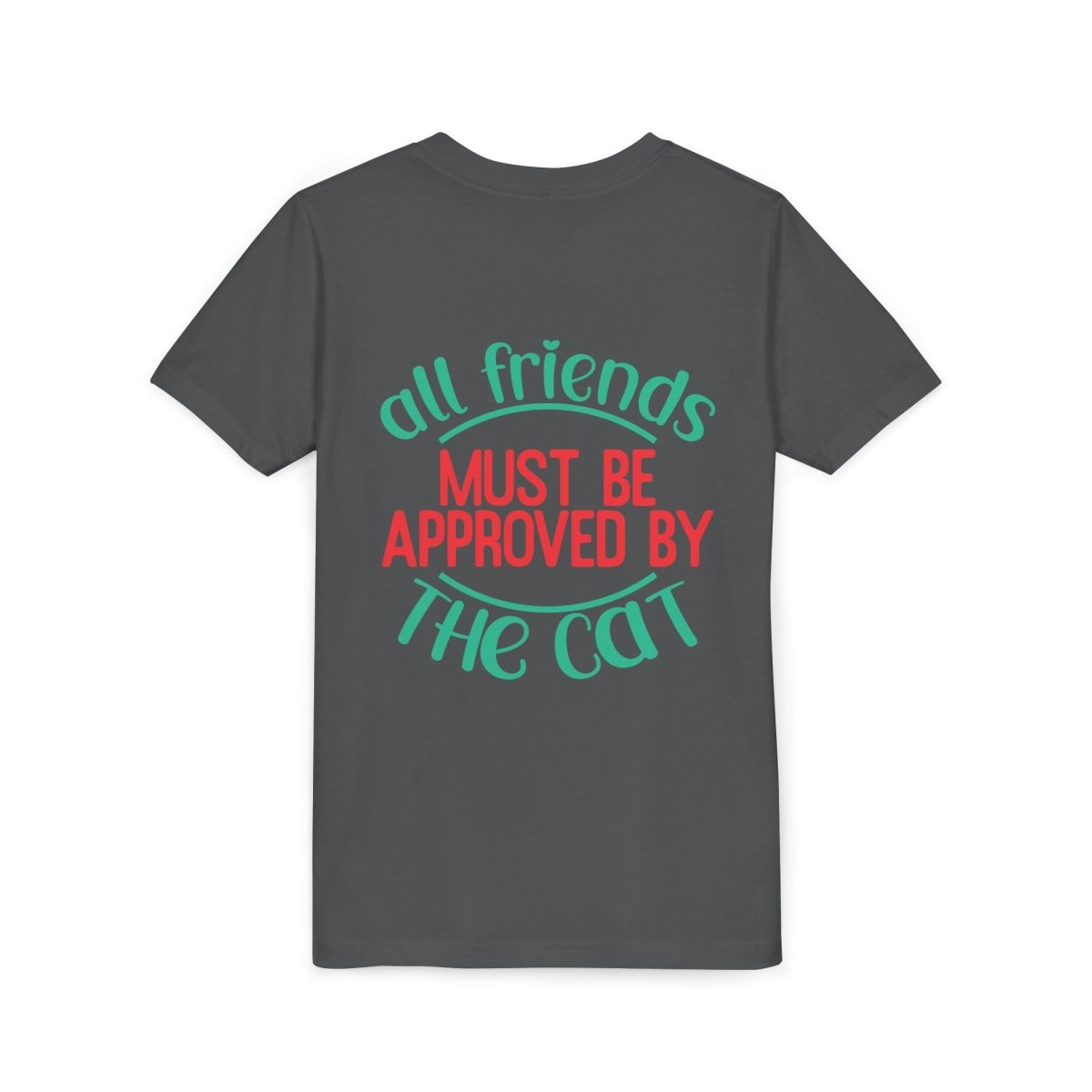 All Friends must be Approved by the Cat Youth Short Sleeve Tee