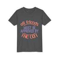 All Friends must be Approved by the Cat Youth Short Sleeve Tee