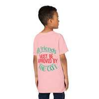 All Friends must be Approved by the Cat Youth Short Sleeve Tee