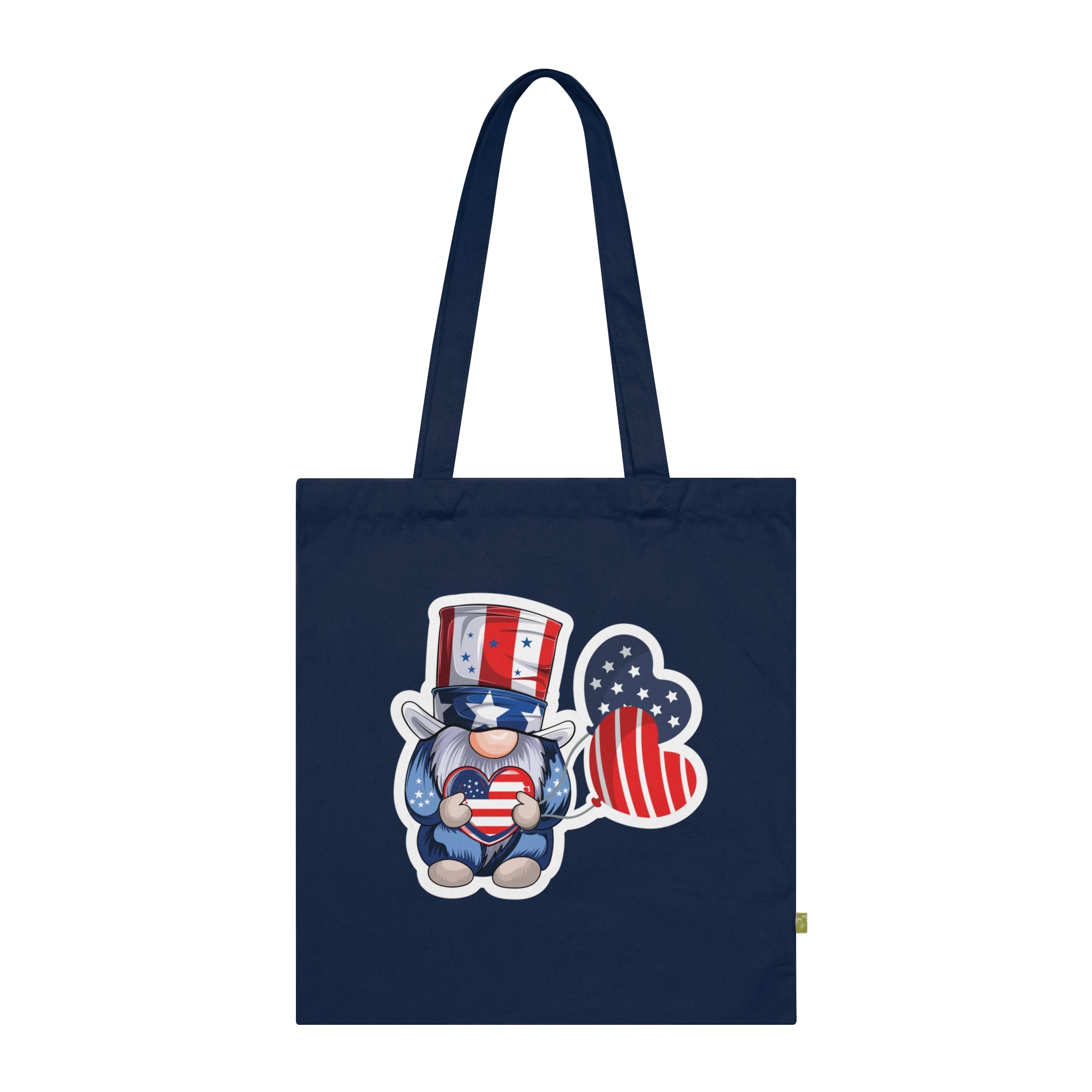 Americana Love Organic Cotton Tote Bag