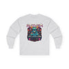 Printify unisex eco-friendly long sleeve tee with colorful Anthem graphic design